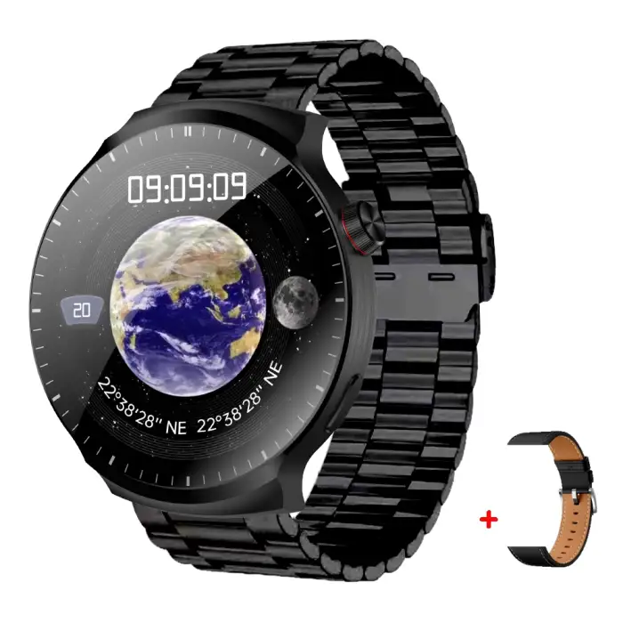 S80 MAX 1.9Inch Smart Watch NFC Compass Sport BT Call AI Voice Assistant Waterproof Smartwatch For Men