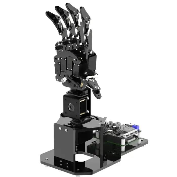 AI Vision Robot Hand uHandPi  with Raspberry Pi 4B 8GB Supports Various Control Methods by Hiwonder