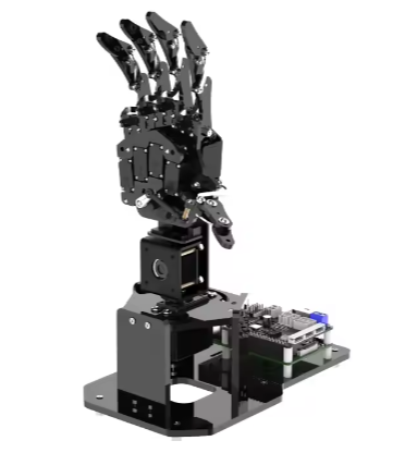 AI Vision Robot Hand uHandPi  with Raspberry Pi 4B 8GB Supports Various Control Methods by Hiwonder