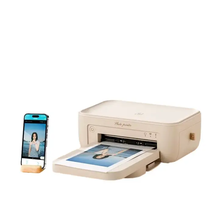 Portable Home Use CP4100 6inch Mini Color Smart Wireless Photo Printer Machine for Mobile Phone