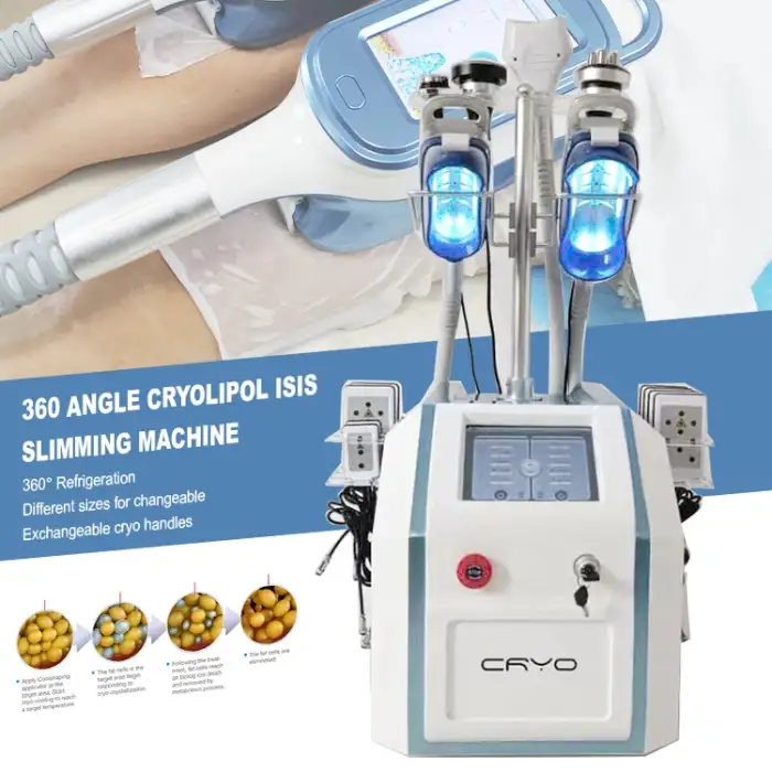 Fat Freezing Machine Body Contouring Machine Slimming Cryo Lose Weight 360 Cryolipolysis Machine for Fat Reduce