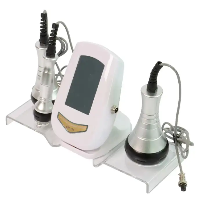 Handheld 3 In 1 40K Cavitation Slimming Device 40K Cavitation RF Slimming Machine For Home Use