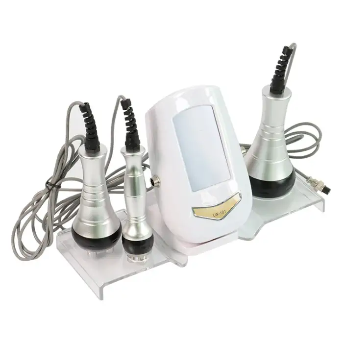 Handheld 3 In 1 40K Cavitation Slimming Device 40K Cavitation RF Slimming Machine For Home Use