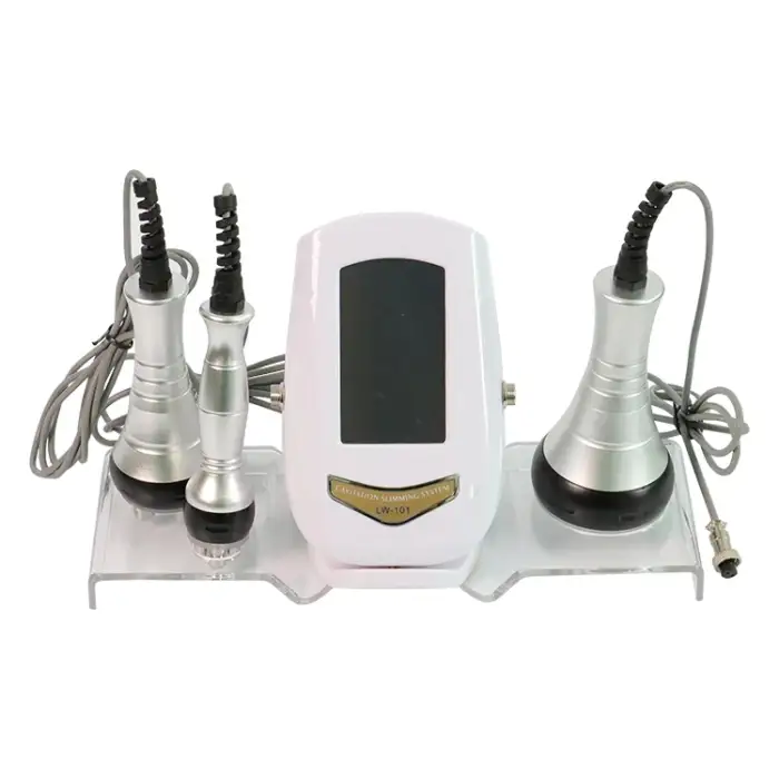 Handheld 3 In 1 40K Cavitation Slimming Device 40K Cavitation RF Slimming Machine For Home Use