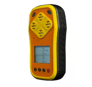 4 In 1 Portable Multi Gas Detector H2S O2 CO CH4 Detection System