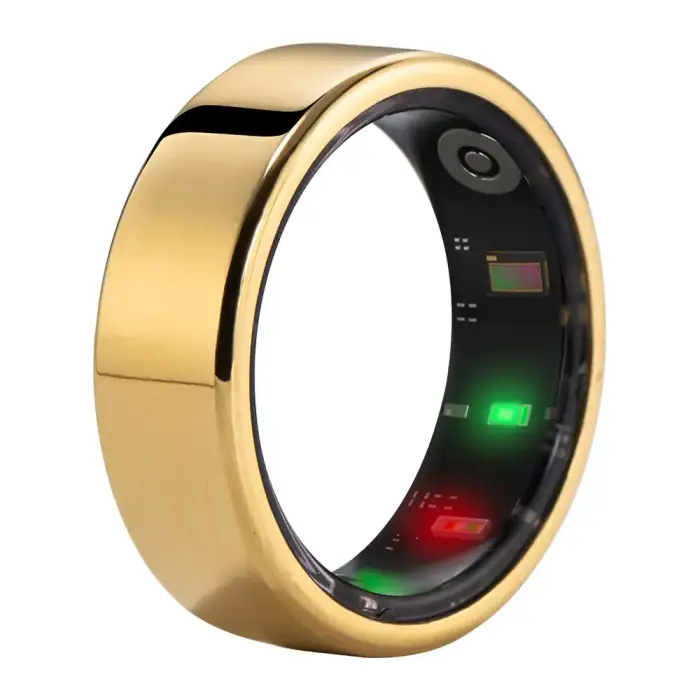 Custom Waterproof Smart Rings Monitor Sleep Heart Rate Blood and Pressure Health Monitoring Smart Ring