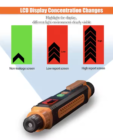 High Precision Mini Portable Combustible Gas Detector Natural Gas Leak Detection System