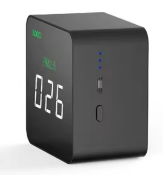 LCD Display Air Quality Monitor Indoor Air Pollution Detector System