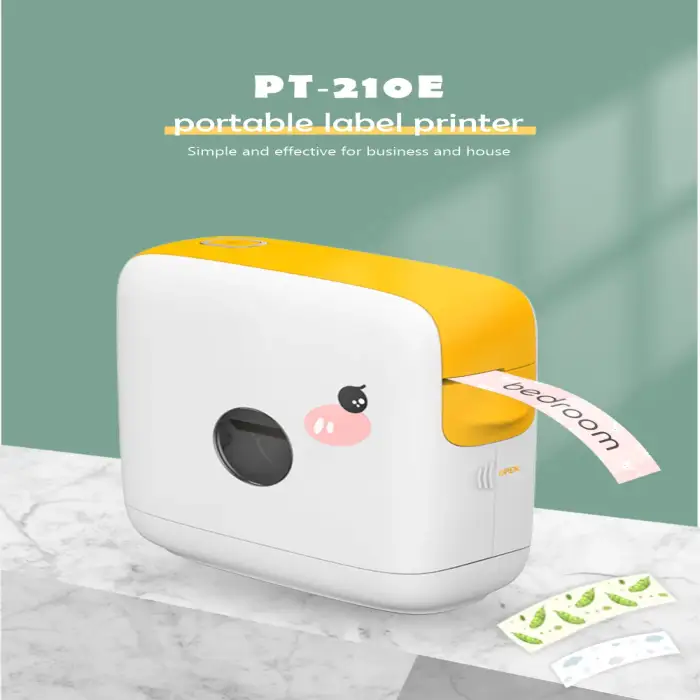 Lovely Smart Portable Home Label Printer For 6/9/12mm TZ Label Tapes With Auto Cut