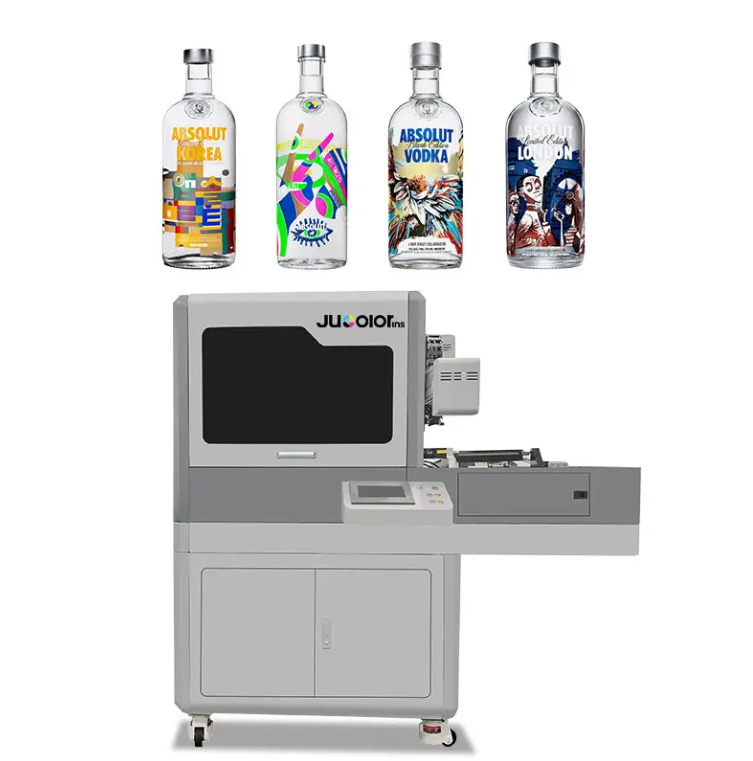 Fully Automatic PLC Robotic Arm Inkjet Cans Bottle Personalized Commercial Printing Machine Tumbler Printer