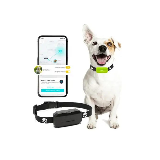 Waterproof Mini Smart GPS Pet Tracker Dog Cat Intelligent Pet Collar With GPS Track Playback Function