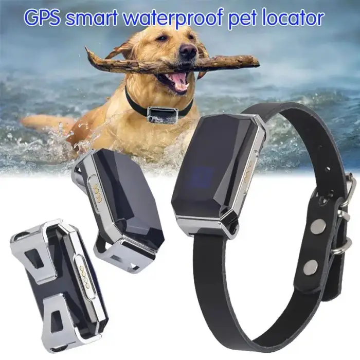 Dog GPS Smart Waterproof Electronic Pet Locator Tracking Pets GPS Location Cat Collar Tracker Pet Manufacturer Track Dog Collar