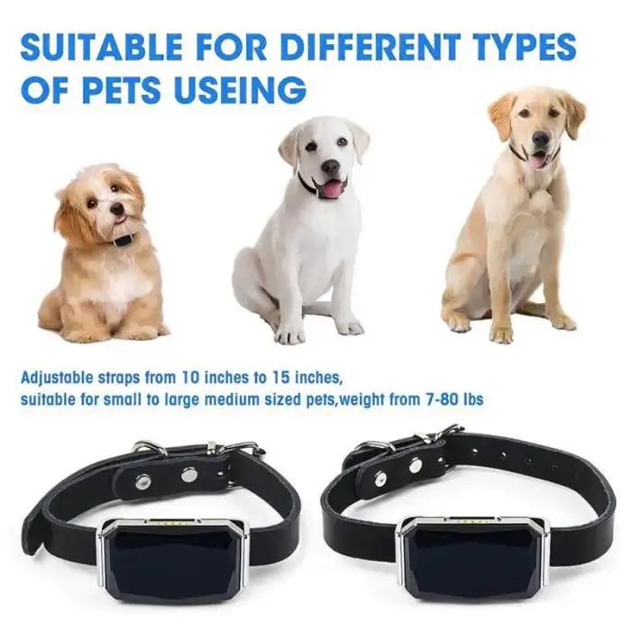 Dog GPS Smart Waterproof Electronic Pet Locator Tracking Pets GPS Location Cat Collar Tracker Pet Manufacturer Track Dog Collar