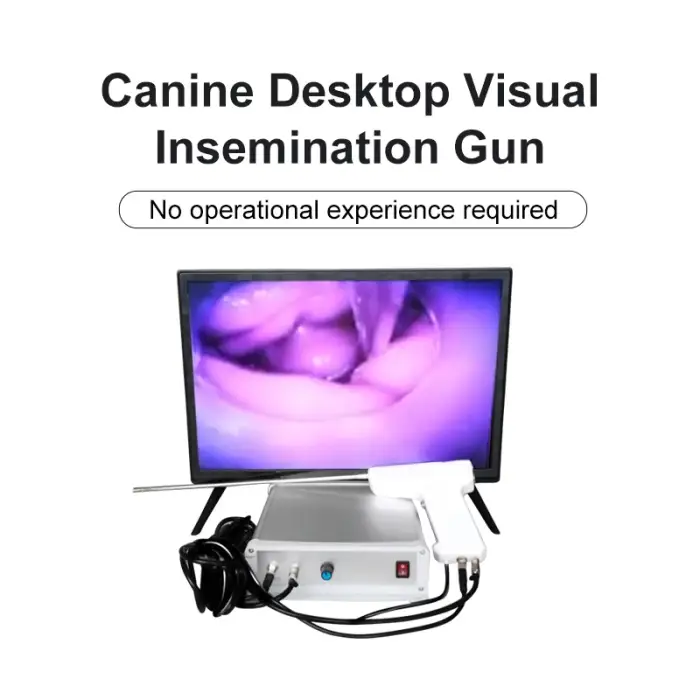 TCI Veterinary Equipment Digital Insemination Gun Visible Artificial Insemination Gun For dogs