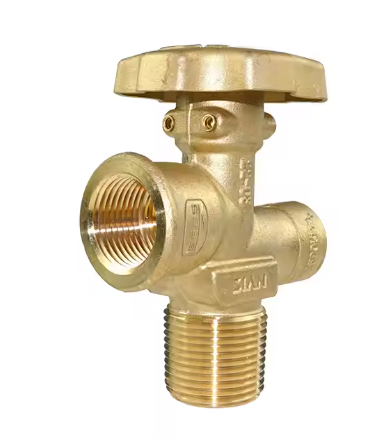 LPG Gas Cylinder Valve Manufacturer Safety Brass Valve V9S3 LPG Cooking Burner Valve