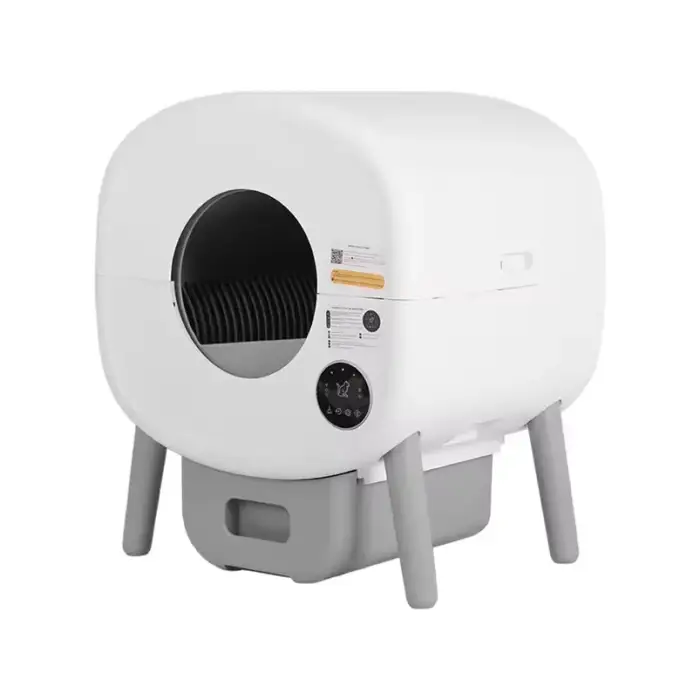 Smart Pet Supplies Customized Smart Cat Litter Box Self-Cleaning Automatic Cat Litter Box