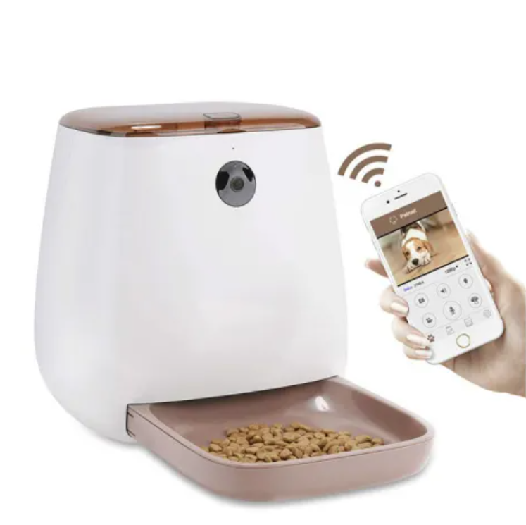 Smart Tuya WiFi  remote camera control 3.3L dog food feeder smart  automatic pet feeder Dog Cat Food Dispenser