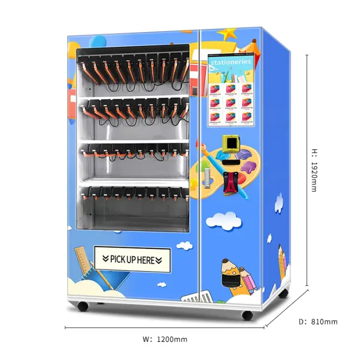 Self-Service Stationery Vending Machine Screen Book Smart Vending Machines