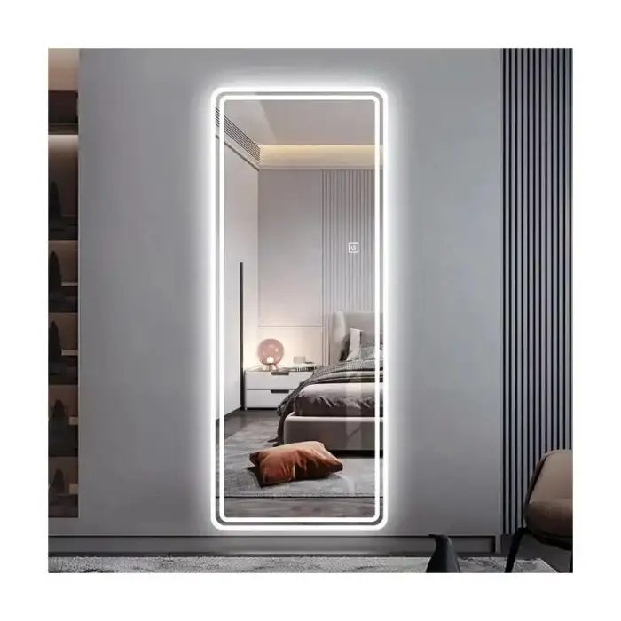 Salon Mirror Light Smart Mirror Rectangle Defogger Dressing Wholesale Full Length Mirror Led