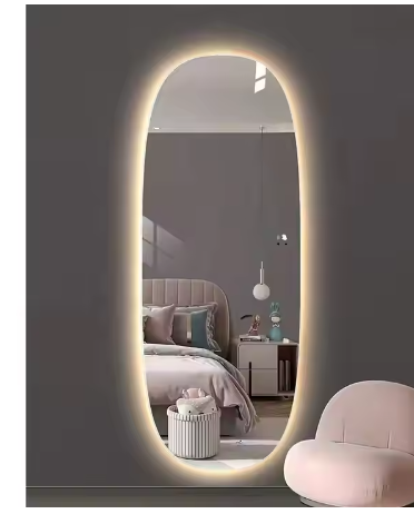 MAX.C Cloakroom Miroir De Salon Wall Led Full Length Antifog Mirror Hotel Bathroom Mirror With Light