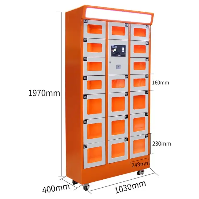 Self-Service Automatic Locker Vending Machine for Cosmetics and Medical Supplies