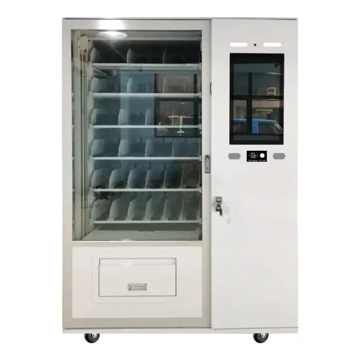 24 Hour Automatic Vending Machine With Elevator Lift Snack And Drink Smart Vending Machine