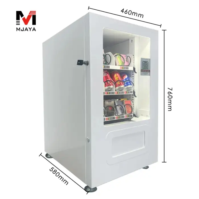 Customized Color Automatic Combo Smart QR Code Vending Machine For Drinks Eyelashes Cup Noodles