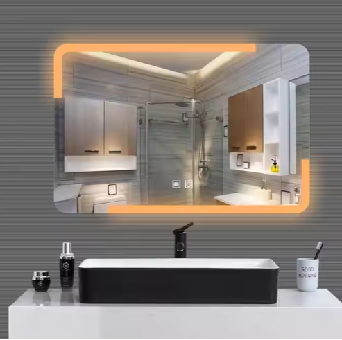 Manufacturer Wholesale LED wall mirror Full length Vanity Smart Led dressing Mirror with light