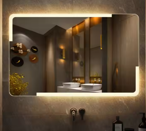 Manufacturer Wholesale LED wall mirror Full length Vanity Smart Led dressing Mirror with light