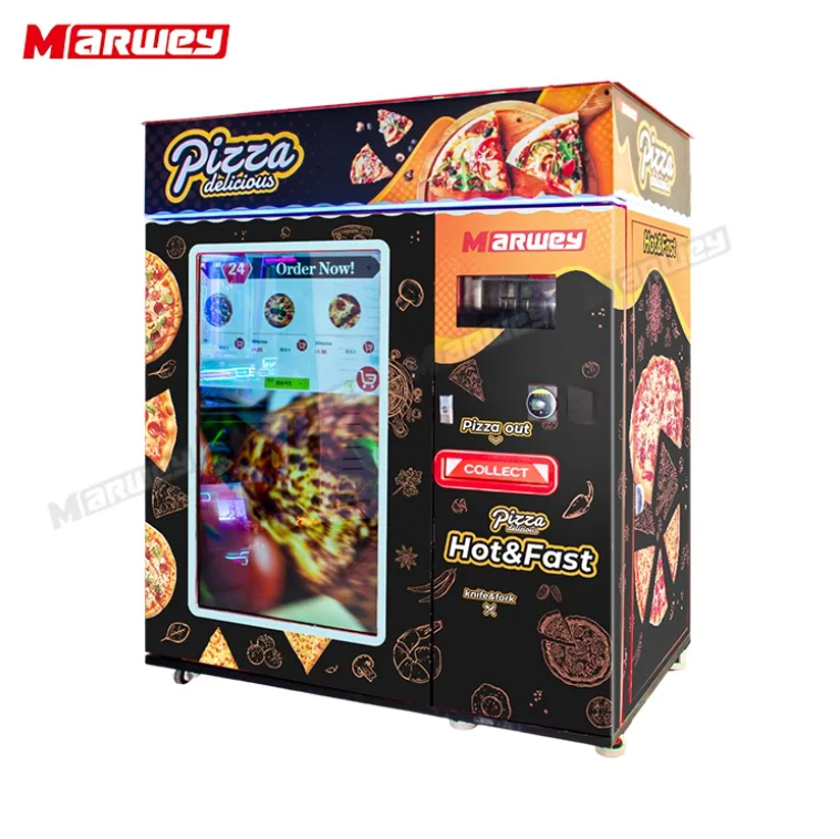 24H Self Service Smart Touch Screen Fast Food Machine Commercial Touch Screen Automatic Vending Machine