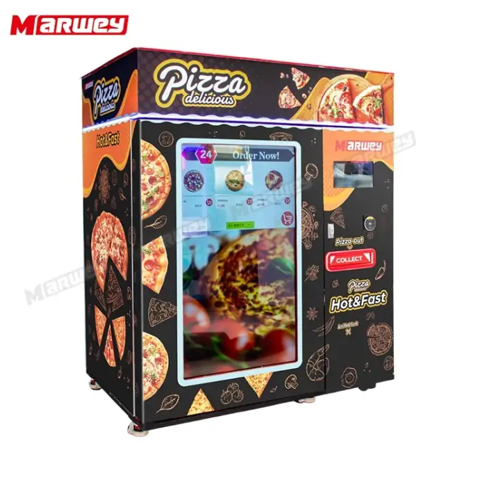 24H Self Service Smart Touch Screen Fast Food Machine Commercial Touch Screen Automatic Vending Machine