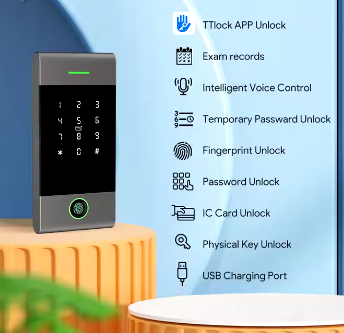 Tropernic New Design Biometric TTlock Attendance Access Control For Office Home