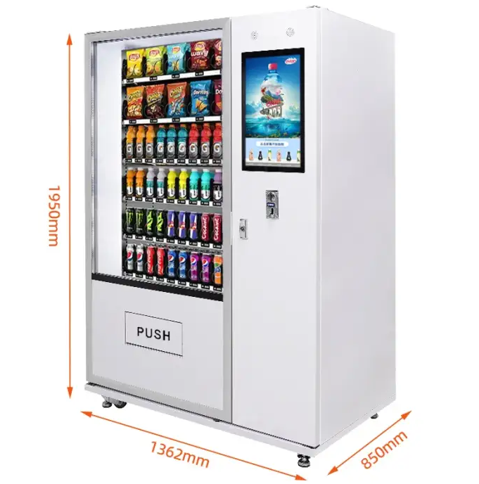 Fundord Outdoor Automatic Smart Vending Machine Combo