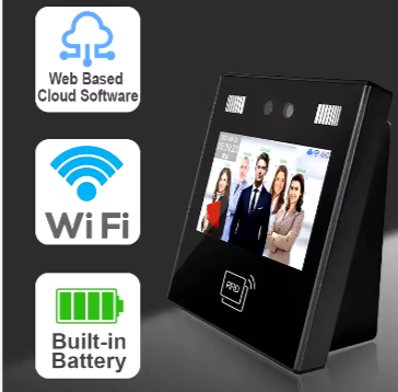 Cloud Based Biometric Recognition WiFi Time Attendance Access Control System With Free SDK