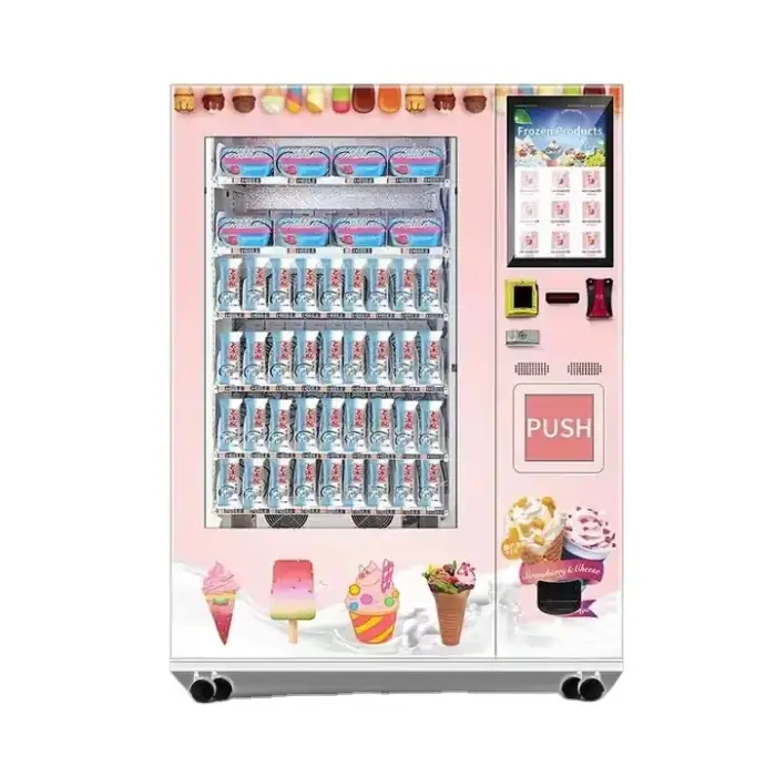 Automatic  Machine Custom Composition Big Capacity Smart Vending Machine