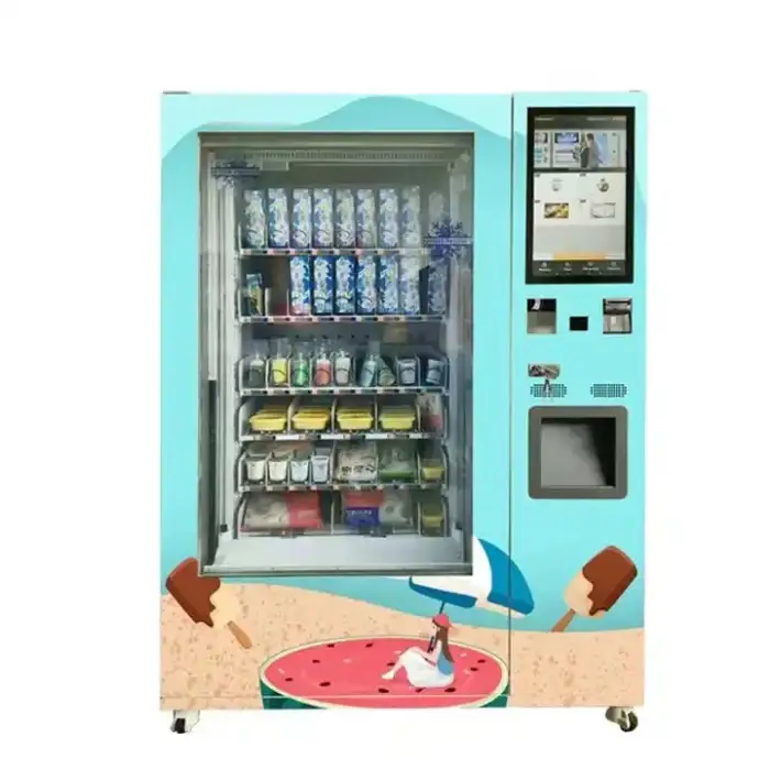 Automatic  Machine Custom Composition Big Capacity Smart Vending Machine