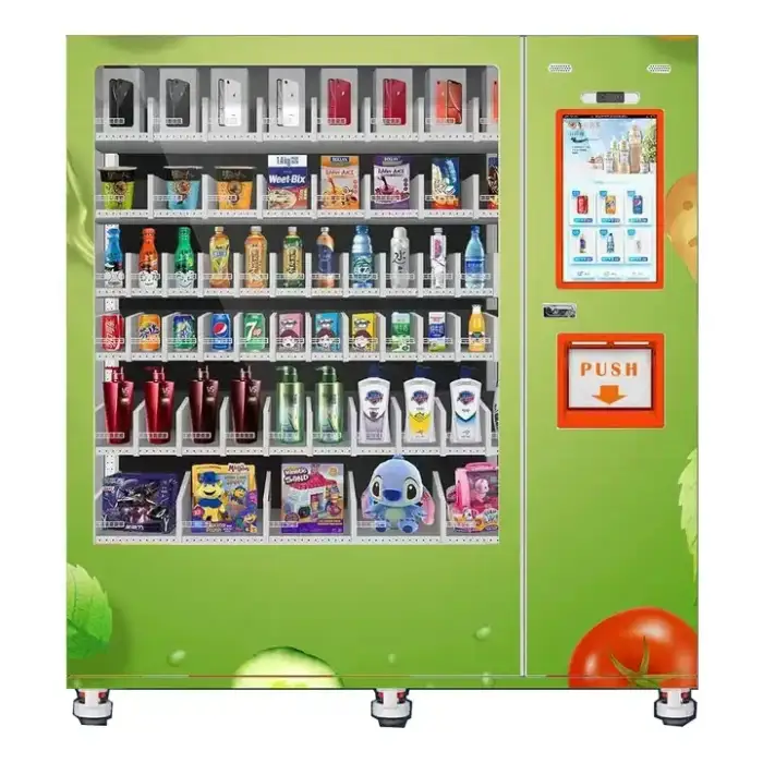 Automatic  Machine Custom Composition Big Capacity Smart Vending Machine