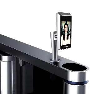 Biometrics Face Recognition Access Control System Security Device Sliding Turnstile