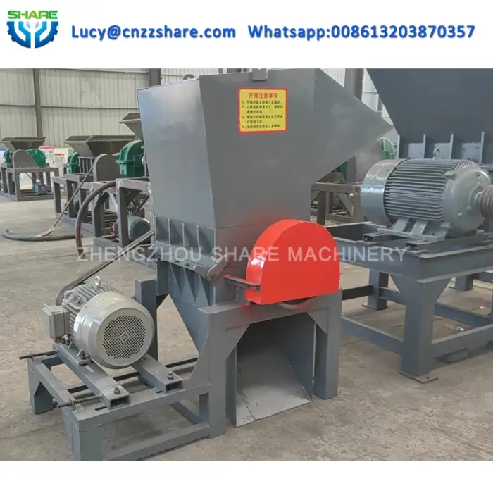 Automation Plastic  Shredder Crusher Machine