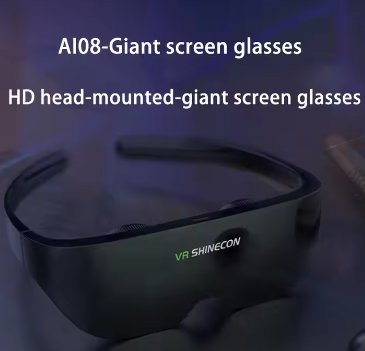 VR Glasses AIO8 Head Mounted Panoramic Viewing Immersive Experience Myopia Friendly Intelligent VR Glasses