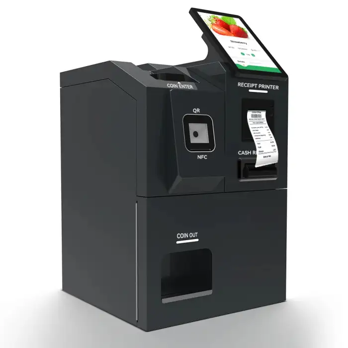 Smart Exchange Automated Currency Exchange Kiosk Customized 10.1" Currency Machine WIFI 4G Android Self-Service Payment Terminal