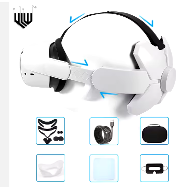 YLW Adjustable Head Strap VR Headsets  For Oculus Quest 2 256gb