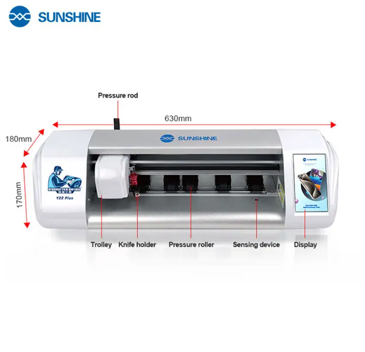 Intelligent Unlimited Times Film Cutting Machine 16 Inches WIFI Blue tooth Touch Operation for Film Below 16