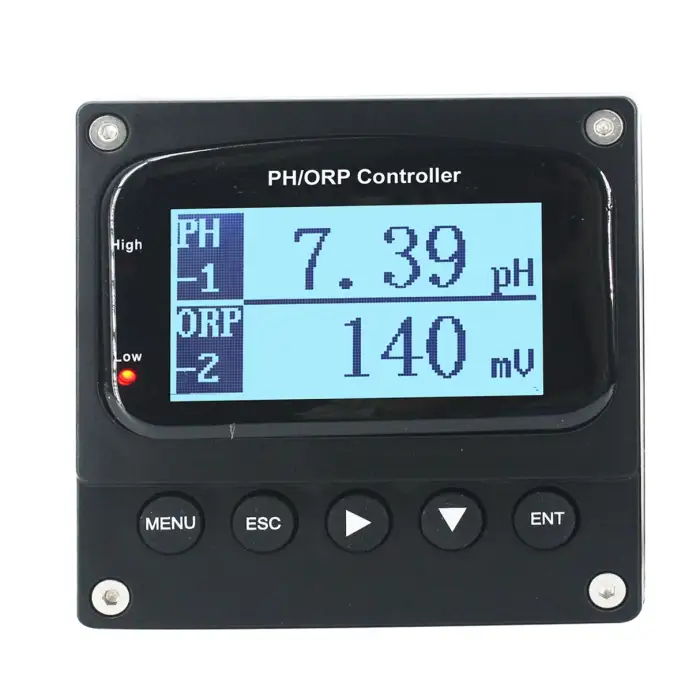 Smart Swimming Pool Regulation Control System Water Quality Monitor with PH &amp; ORP Combine Controller Type PH Meters