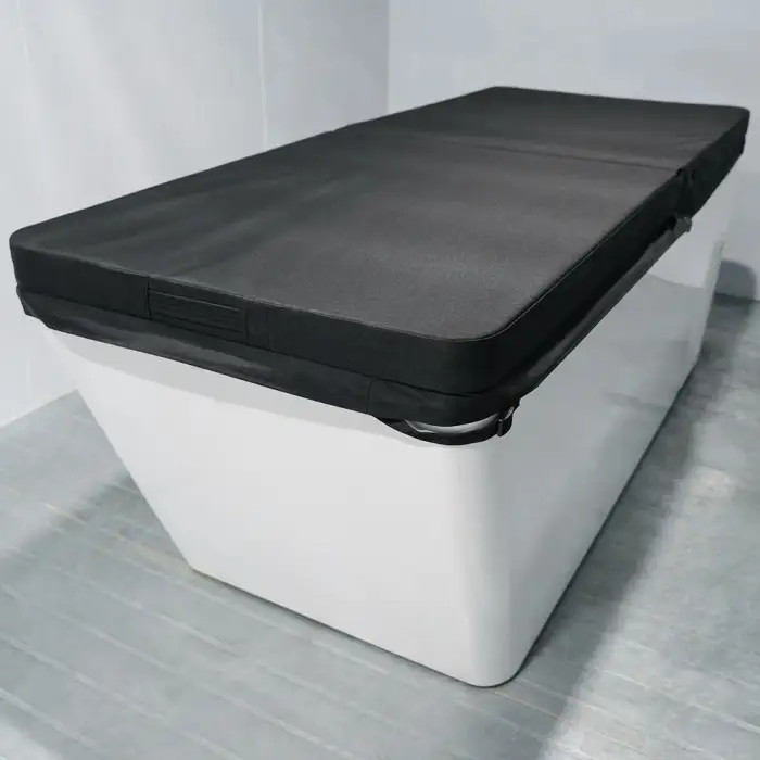 Wifi App Control Cold Plunge Pool All In One Acrylic Ice Bath Tub With Chiller Filter And Insulated Cover Cold Plunge