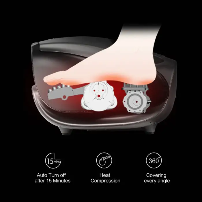 Electronic Smart FOOT MASSAGER Wireless Heated Leg foot massager machine for Circulation and Relaxation