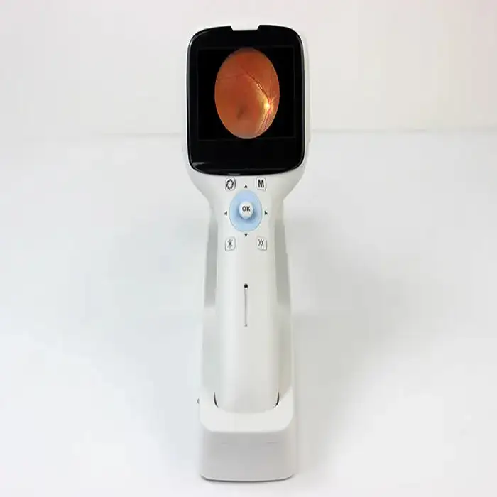 Smartphone Enabled Eye Test Ophthalmic Equipment Digital Portable Hand Held Retinal Camera Price for Glaucoma