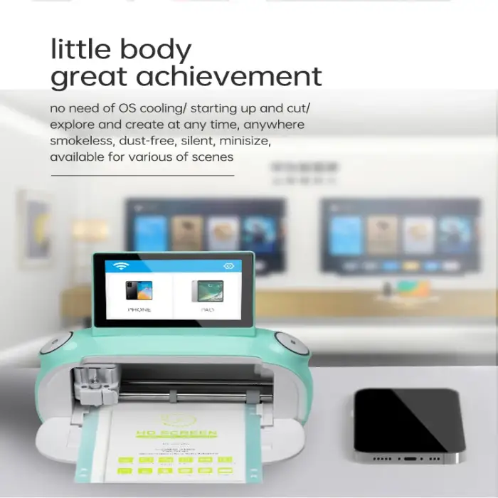 Mini Unlocked Machine For Hydrogel Screen Protector Cutter Plotter Mobile Phone Personalized Skin Making Machine