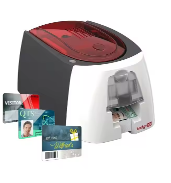 Barway Card Printer Economical Evolis Badgy100 ID Card Printer Single/Dual-sided Option PVC ID Card Printer