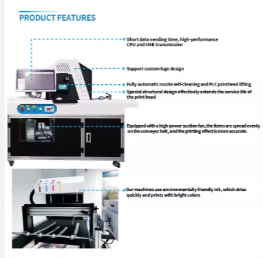 Kelier Automatic Digital Cardboard Printer CMYK High Speed Pizza Box Printing Machine Single Pass Printer